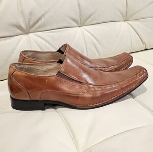 Stacy Adams Templin Brown Leather Men's Loafers